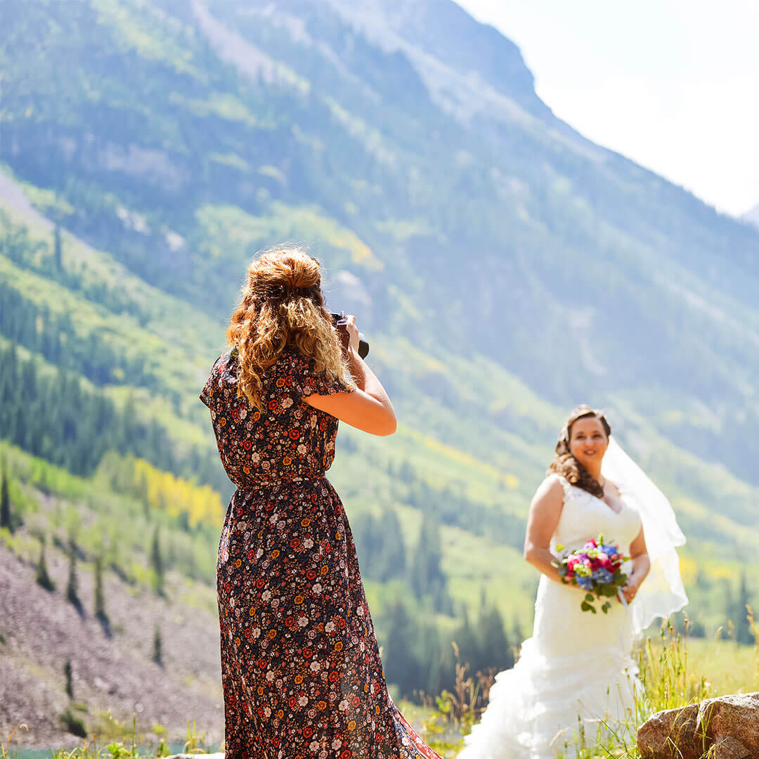 Wedding Photography at Maroon Bells | Windfirm Photography