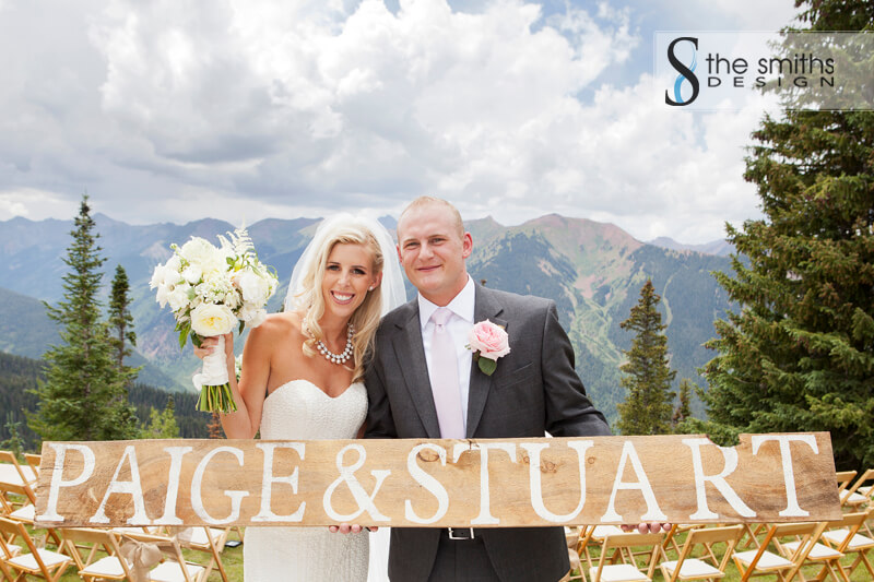The Wedding Deck on the summit of Aspen Mountain