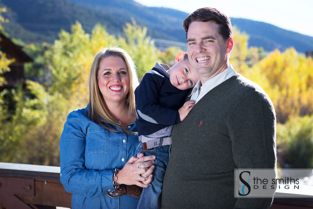 Family Portraits at the Roaring Fork Club in Basalt, Colorado