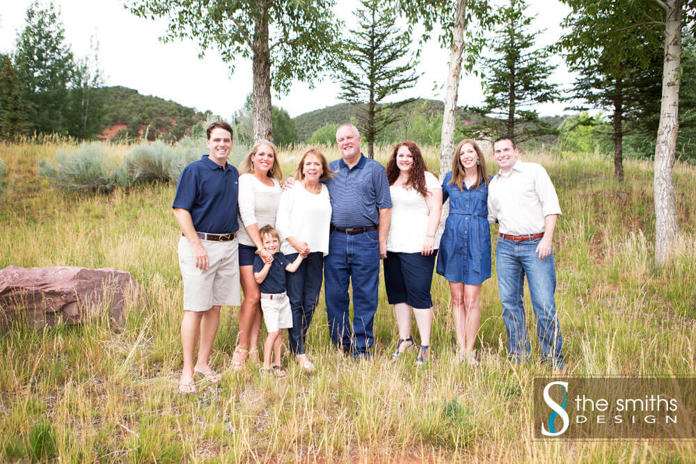 Large Family Portraits in Basalt CO
