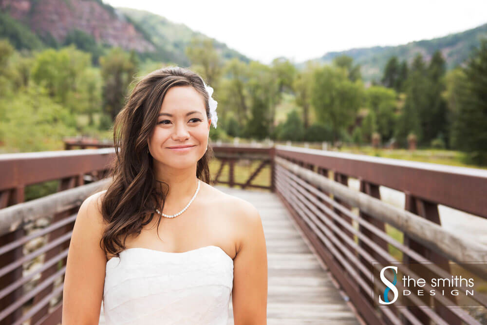 Bridal Portraits in Redstone Colorado