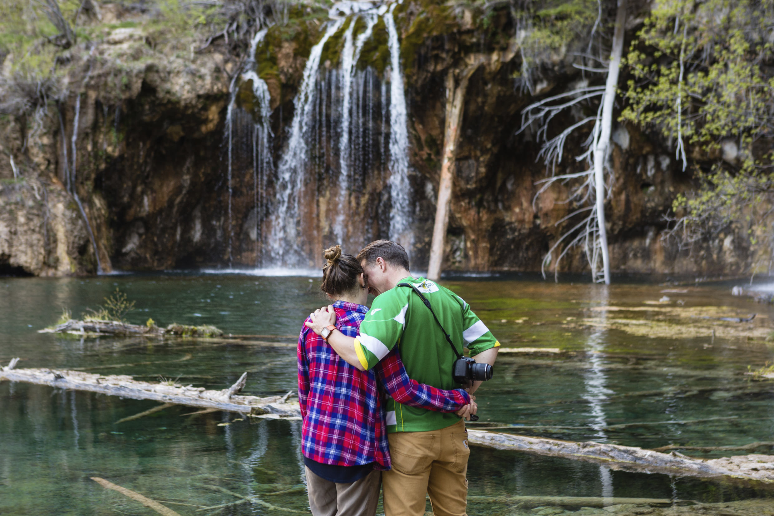 Hanging Lake Surprise Proposal | Windfirm Photography