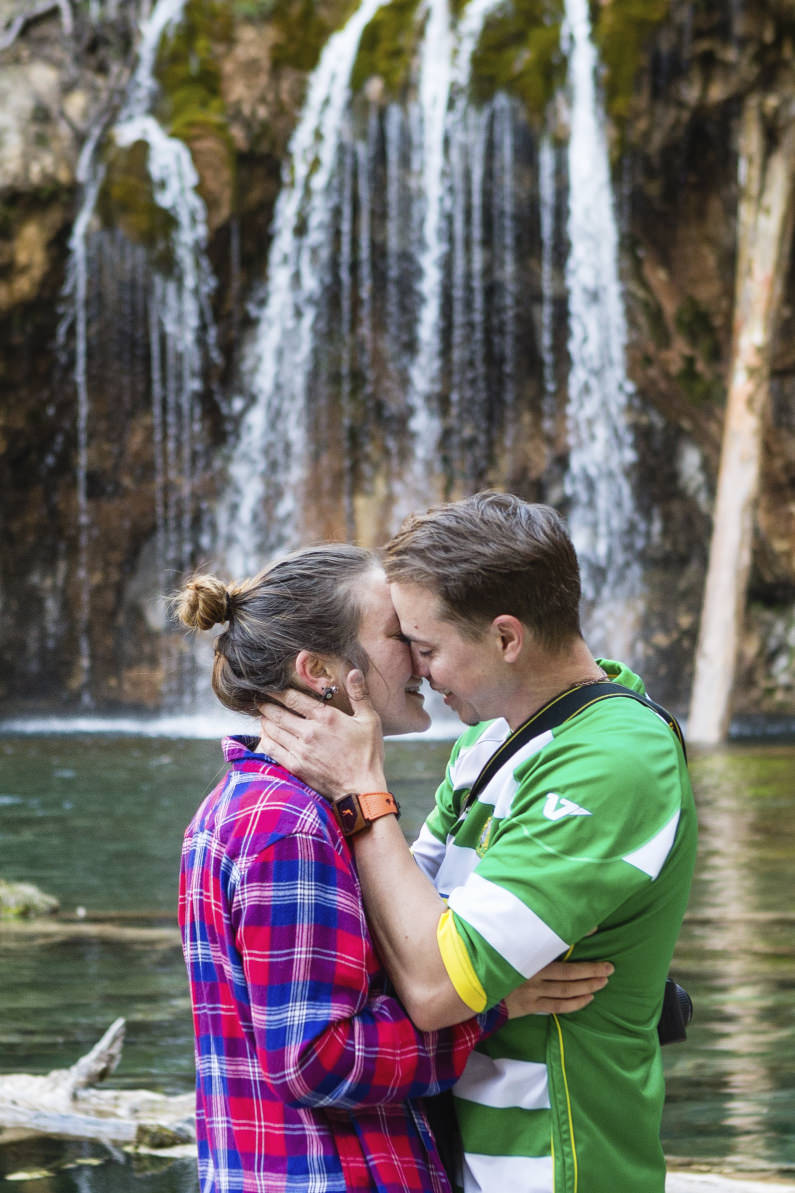 Engagement Photography at Hanging Lake | Windfirm Photography