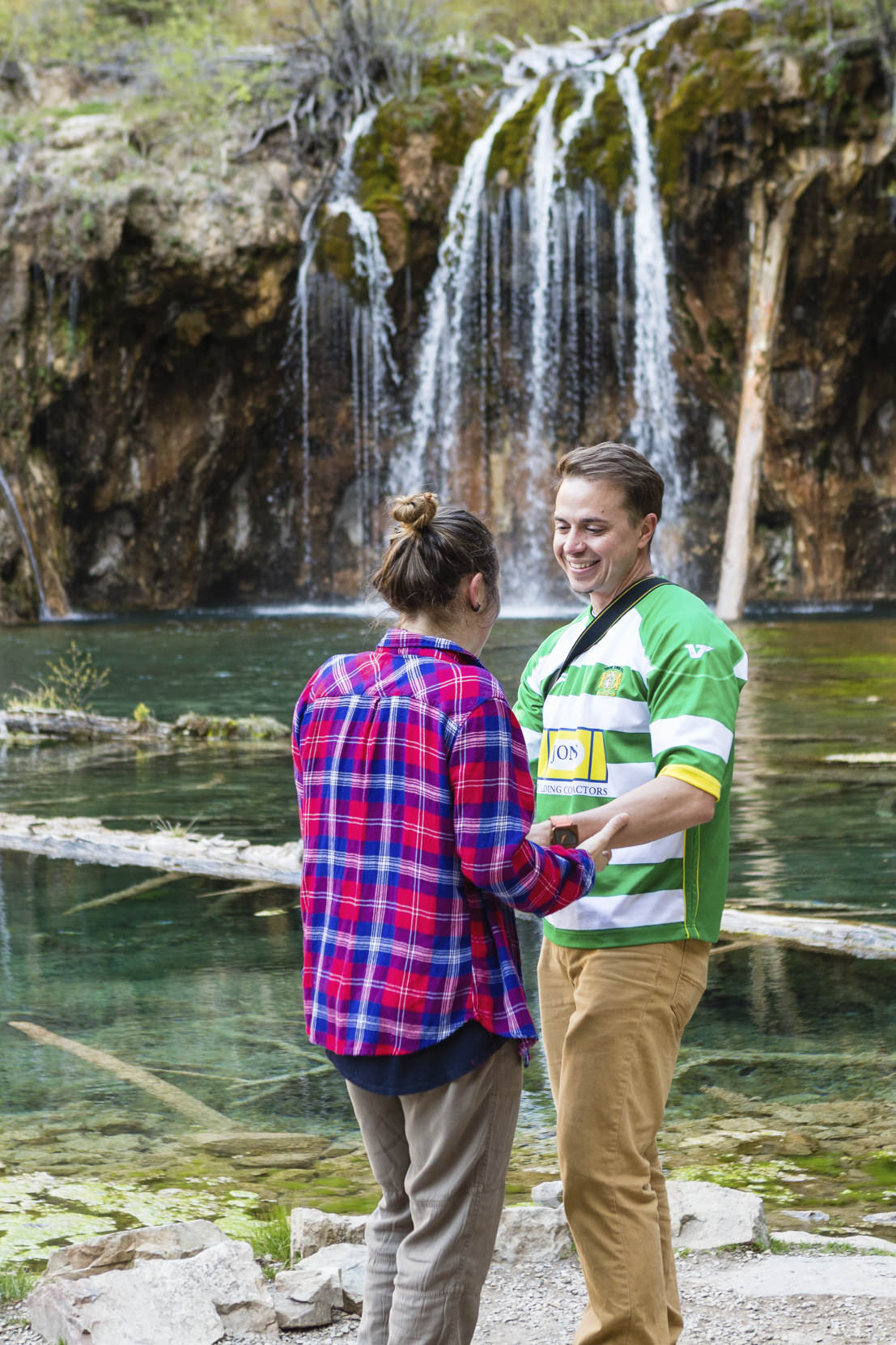 Marriage Proposal at Hanging Lake in Glewnood Springs | Windfirm Photography