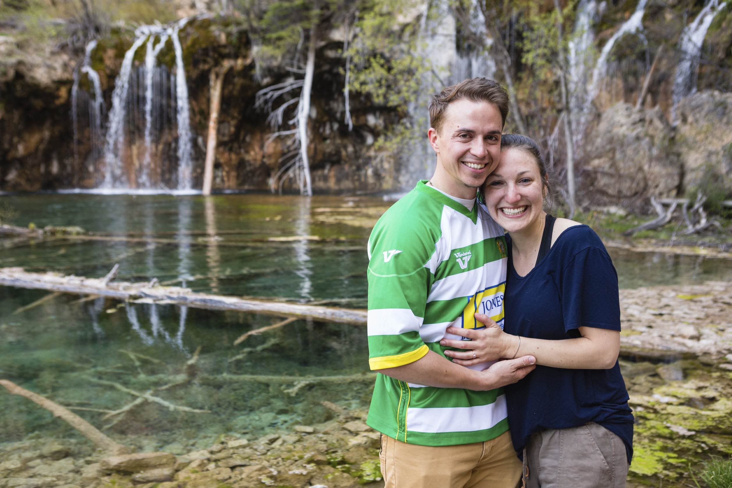 Engagement Portraits at Hanging Lake | Windfirm Photography