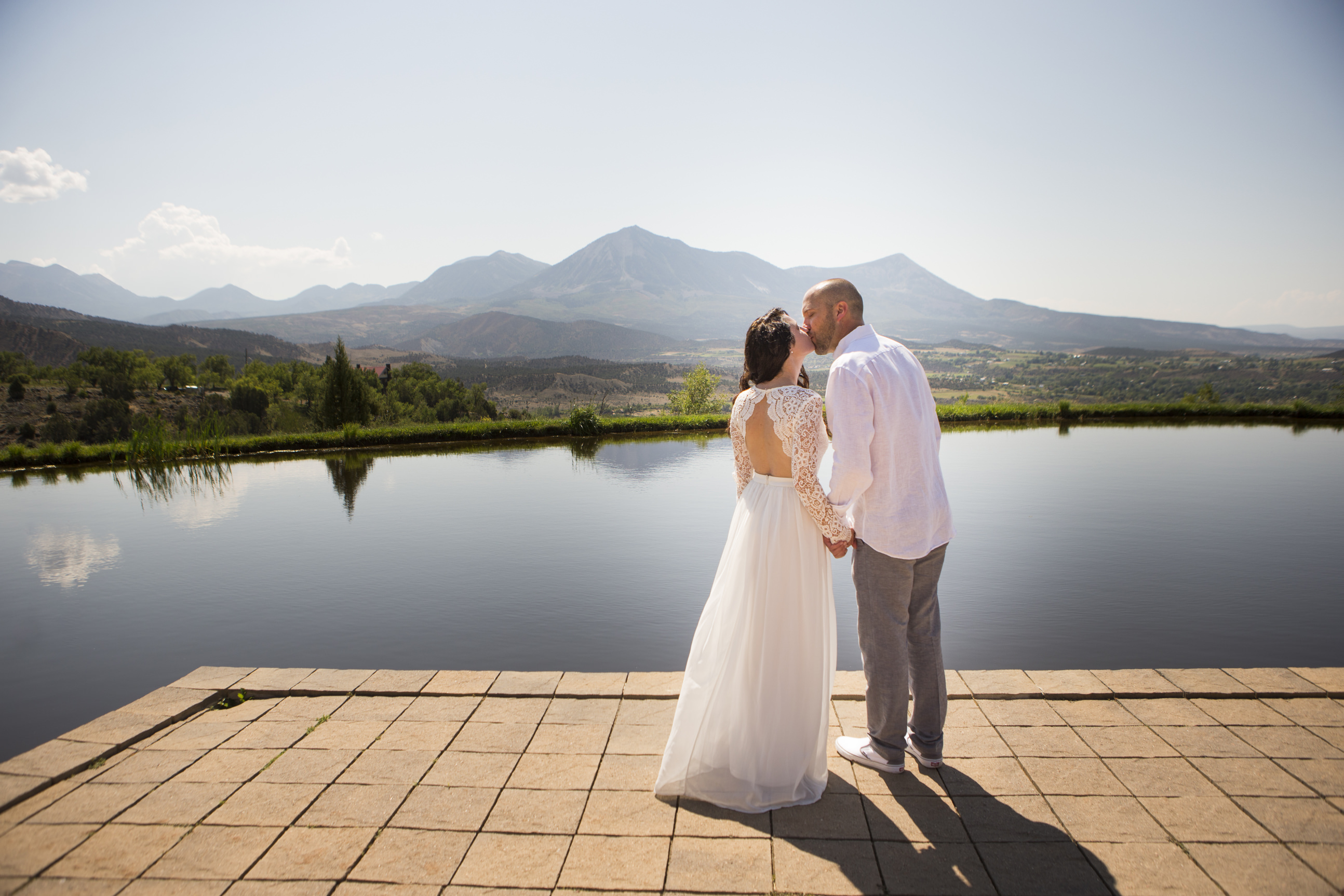 Bride and Groom Portraits in Paonia CO | Windfirm Photography