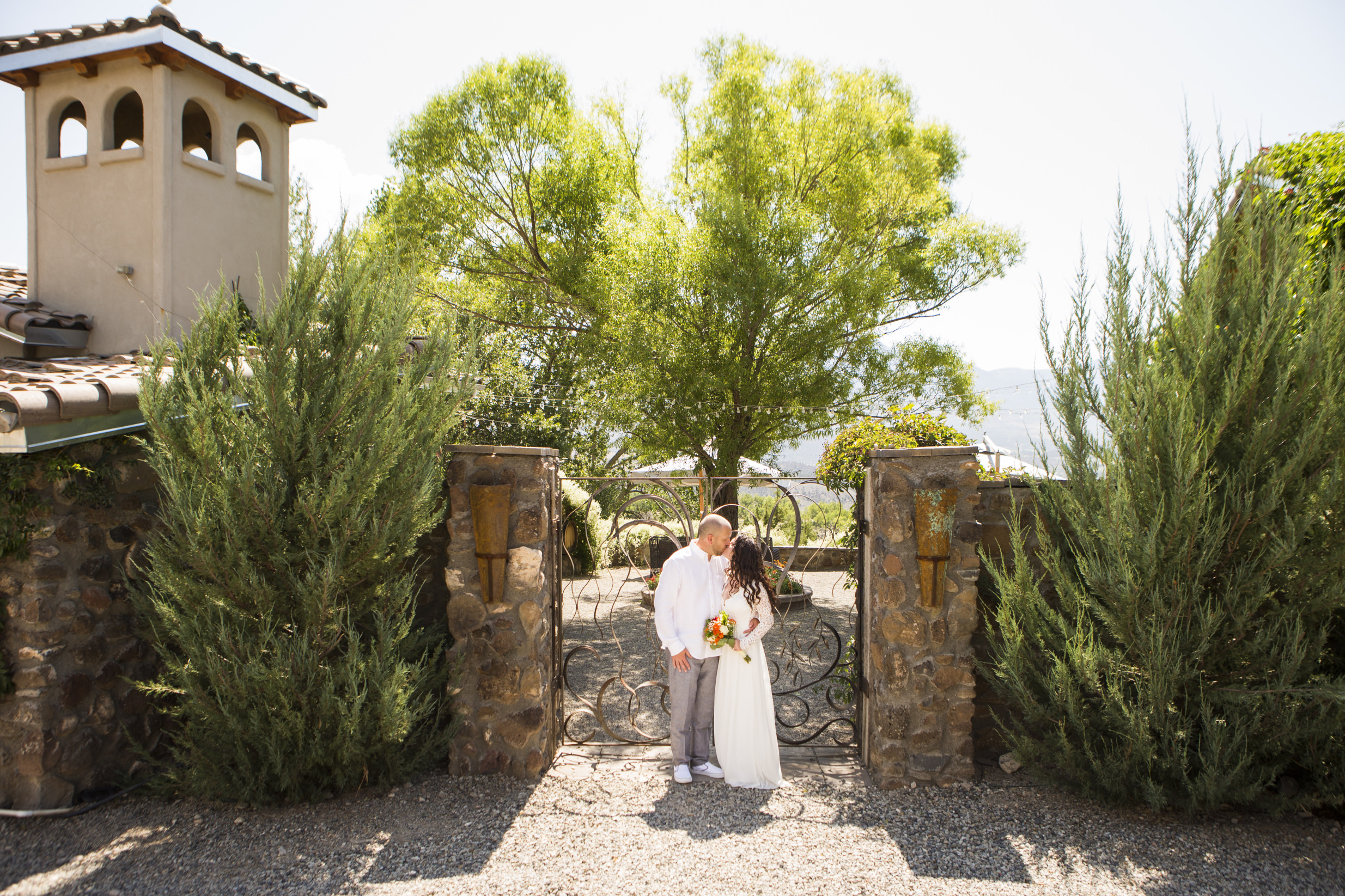 Bride and Groom Portraits in Paonia Colorado | Windfirm Photography