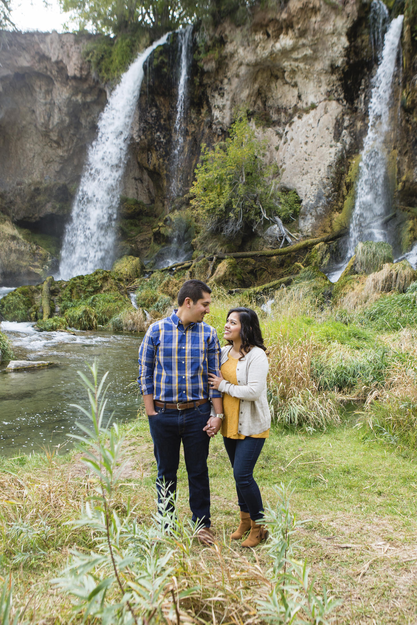 Engagement Photos at Rifle Falls in Rifle CO