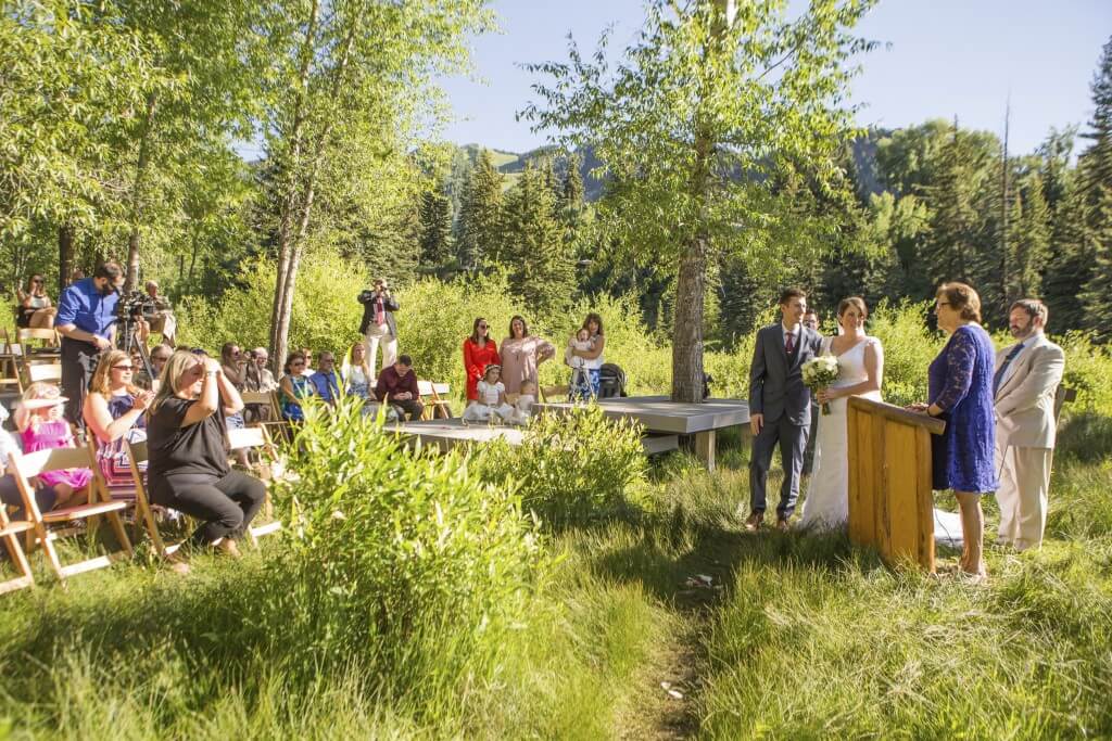 Outdoor weddings in Aspen