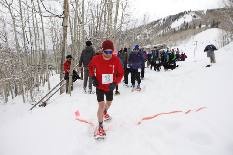 Glenwood Springs Event Photographer Colorado Animal Rescue Snowshoe Shuffle WindFirm Photography
