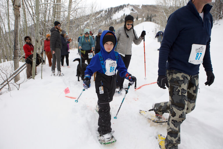 Glenwood Springs Event Photographer Colorado Animal Rescue Snowshoe