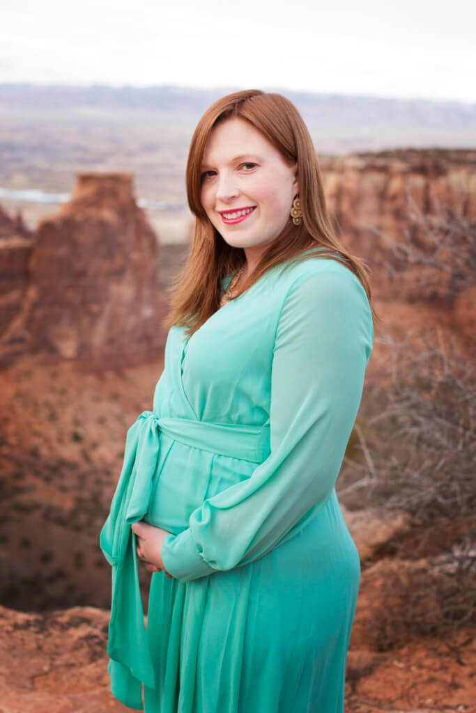 Colorado National Monument Maternity Photography