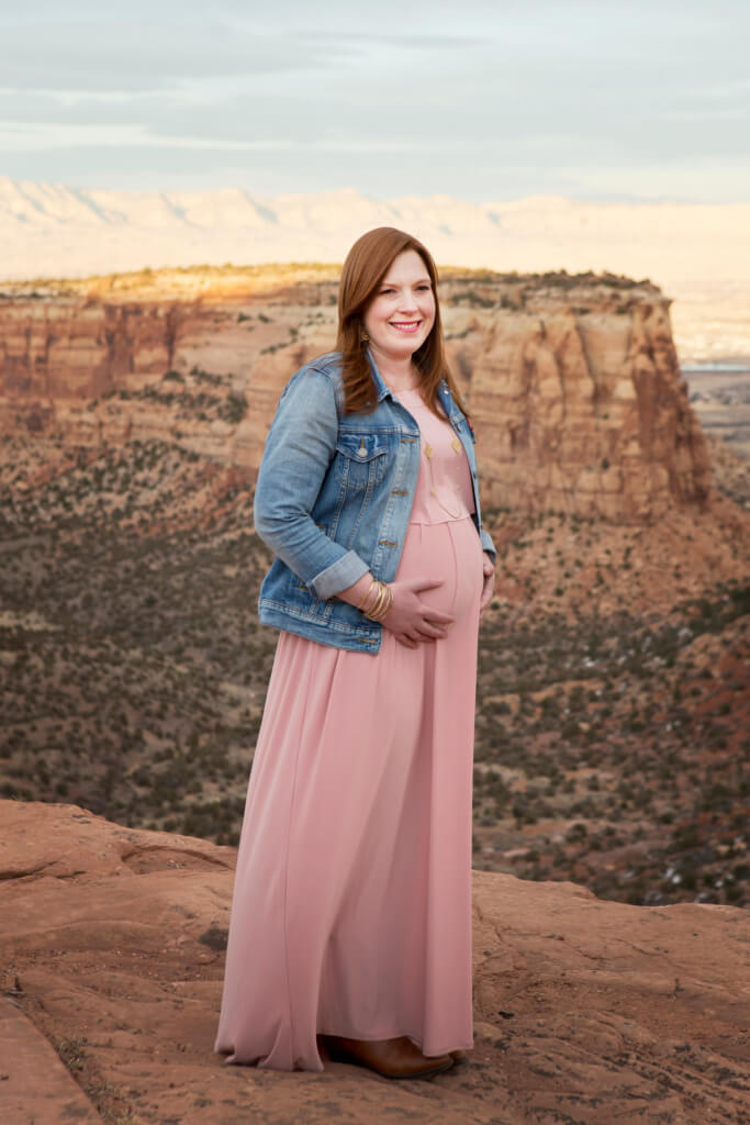 Maternity Photos Colorado National Monument 