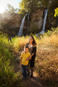 Family Portraits at Rifle Falls, Rifle Colorado