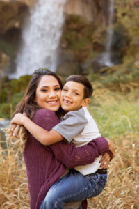 Mother Son Portraits Rifle Fall, Rifle Colorad