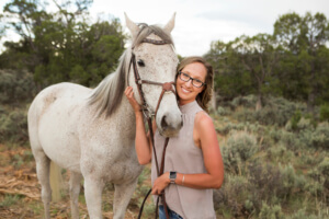 Horse lover pet portrait