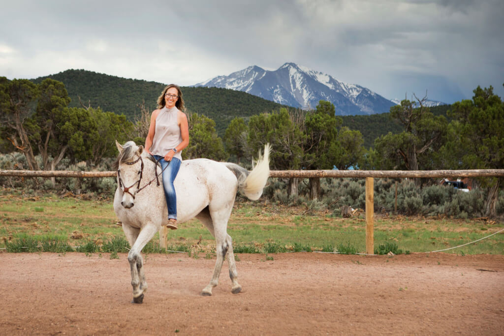 Horse portrait photos in Glenwood Springs
