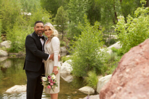 Bride and Groom Portraits Aspen