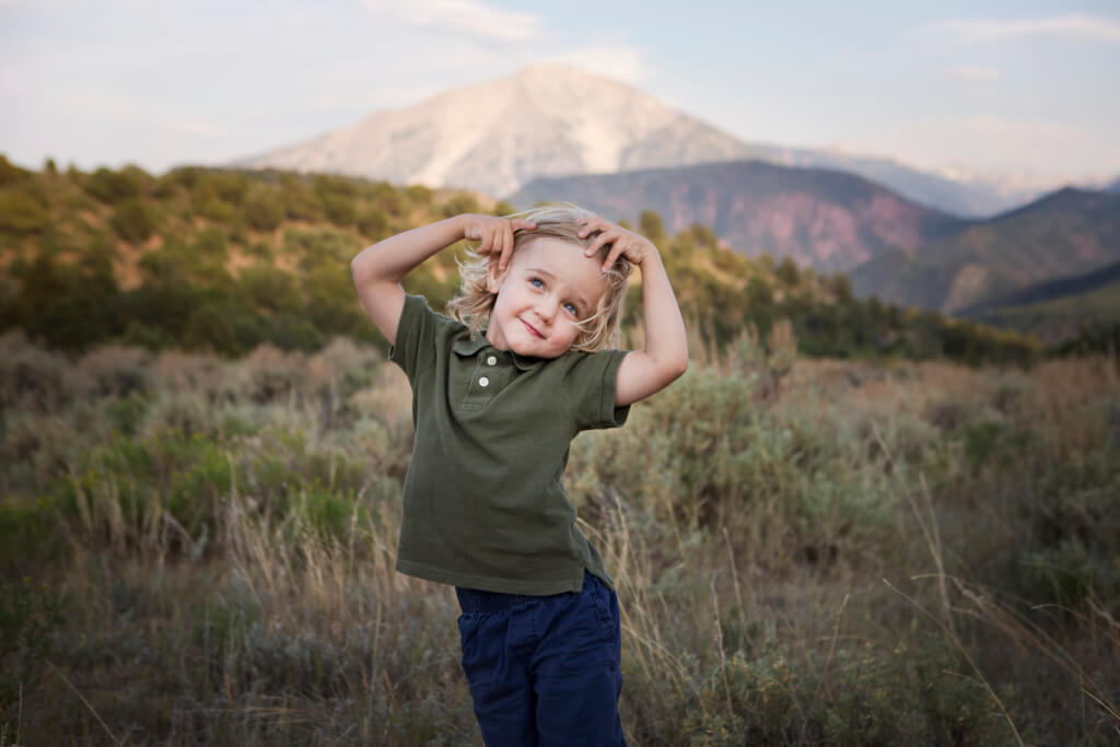 Mountain Children Portraits Carbondale Colorado