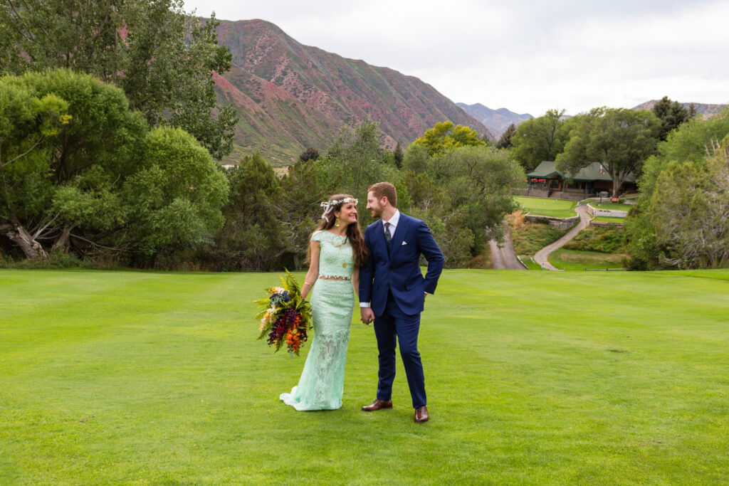 Golf Course Weddings in the Roaring Fork Valley 