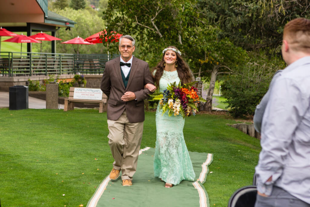 Colorado Golf Course Wedding Photos 