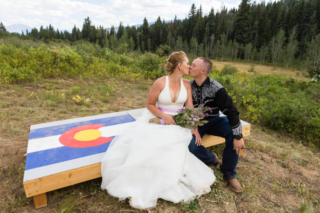 Wedding Photography in the mountains of Colorado 