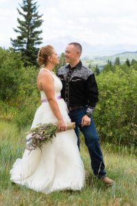 Wedding Photos with Mount Sopris