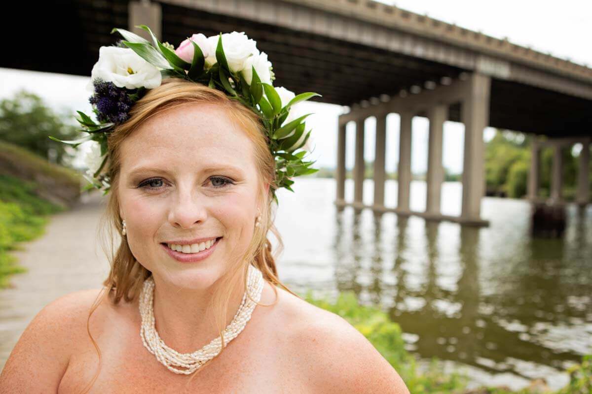 Bride Portrait in Grand Haven MI | Windfirm Photography